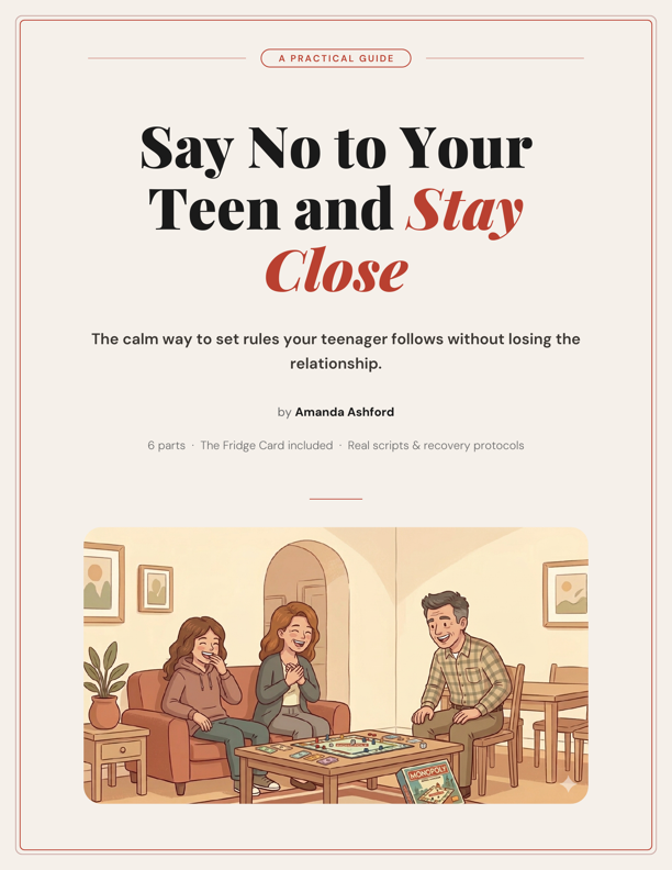Say No to Your Teen and Stay Close